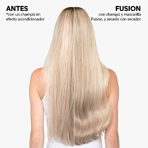 Wella Professionals Fusion Champú de Reparación Intensa, tratamiento hidratante para cabello seco y dañado, brillo y anti roturas, 1L